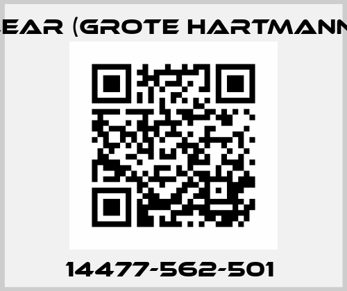14477-562-501  Grote Hartmann