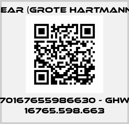 70167655986630 - GHW 16765.598.663 Lear (Grote Hartmann)