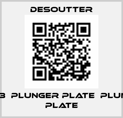 29913  PLUNGER PLATE  PLUNGER PLATE Desoutter