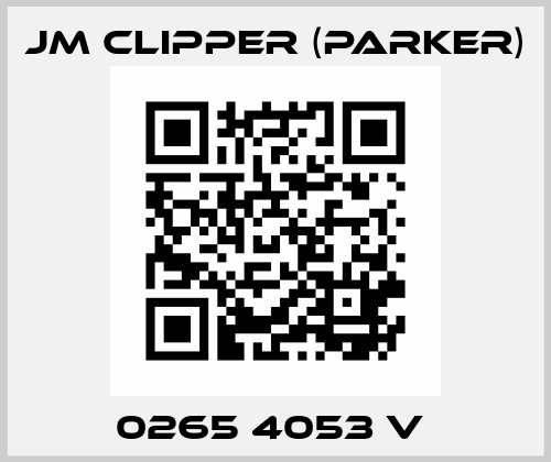 0265 4053 V  Jm Clipper (Parker)