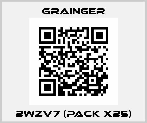 2WZV7 (pack x25) Grainger