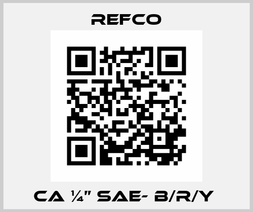 CA ¼” SAE- B/R/Y  Refco