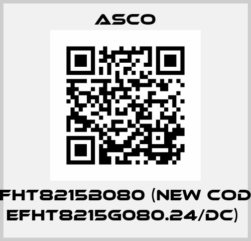 EFHT8215B080 (new code EFHT8215G080.24/DC)  Asco