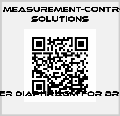 Upper Diaphragm for BR400  GE Measurement-Control Solutions