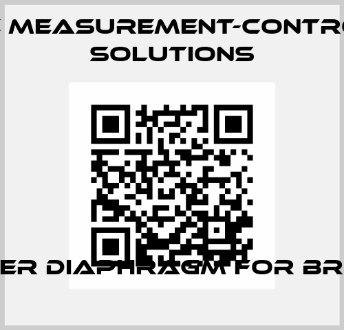 Lower Diaphragm for BR400  GE Measurement-Control Solutions