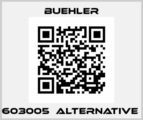 603005  Alternative  Buehler