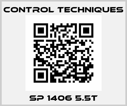 SP 1406 5.5T Control Techniques