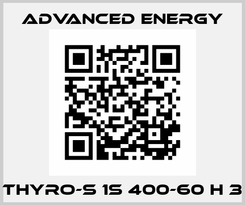 Thyro-S 1S 400-60 H 3 ADVANCED ENERGY