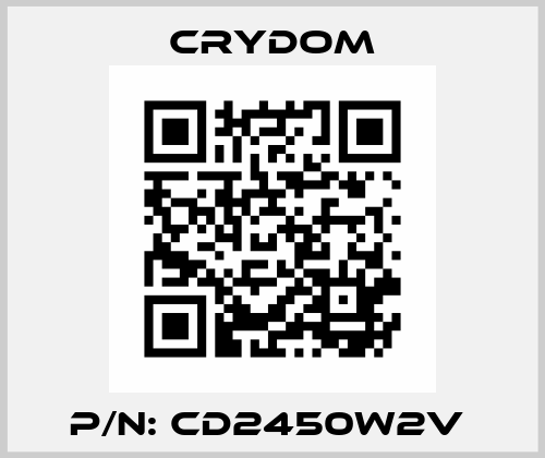 P/N: CD2450W2V  Crydom