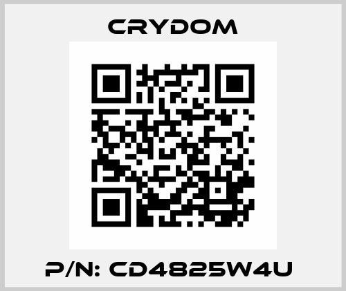 P/N: CD4825W4U  Crydom