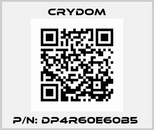 P/N: DP4R60E60B5  Crydom