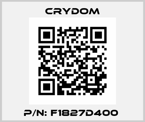 P/N: F1827D400  Crydom