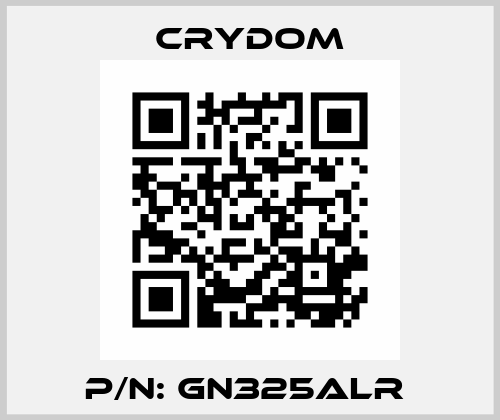 P/N: GN325ALR  Crydom