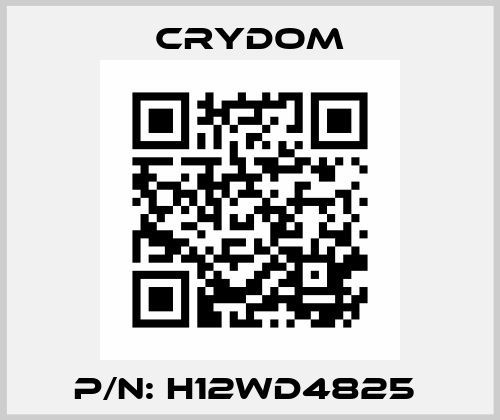 P/N: H12WD4825  Crydom