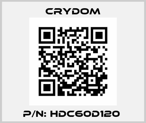 P/N: HDC60D120  Crydom