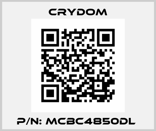 P/N: MCBC4850DL  Crydom