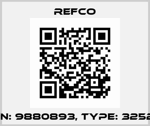 p/n: 9880893, Type: 32520 Refco