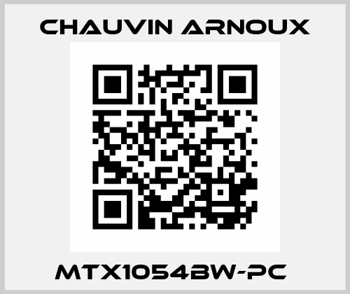 MTX1054BW-PC  Chauvin Arnoux