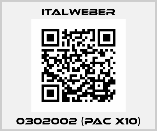 0302002 (pac x10) Italweber