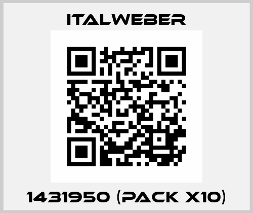 1431950 (pack x10) Italweber
