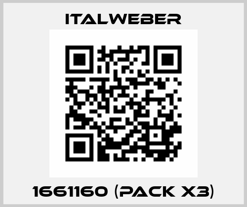 1661160 (pack x3) Italweber