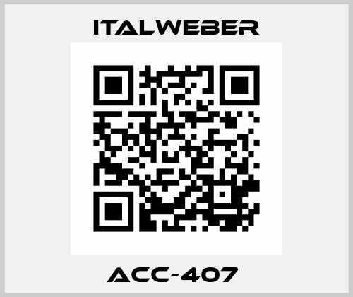 ACC-407  Italweber