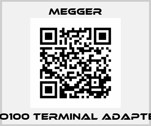 DLRO100 Terminal adapters  Megger
