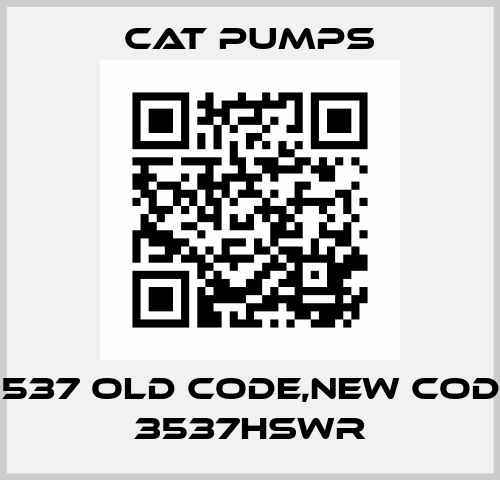3537 old code,new code 3537HSWR Cat Pumps