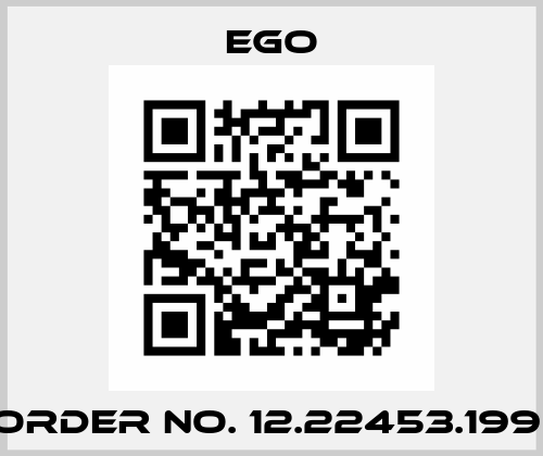 Order No. 12.22453.199  EGO