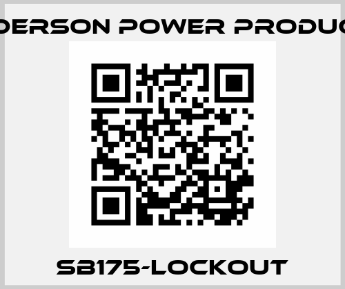 SB175-LOCKOUT Anderson Power Products