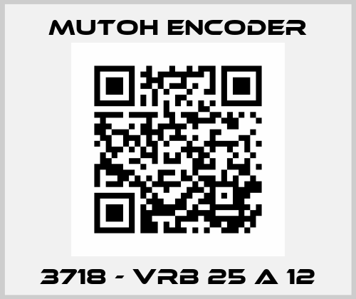 3718 - VRB 25 A 12 Mutoh Encoder