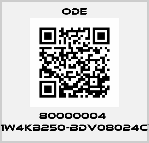 80000004  21W4KB250-BDV08024CY Ode