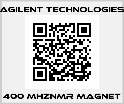 400 MHZNMR MAGNET Agilent Technologies