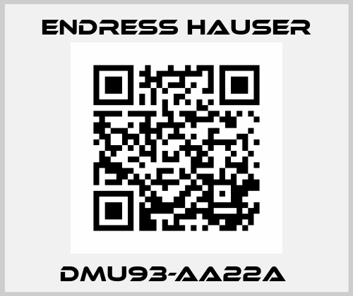 DMU93-AA22A  Endress Hauser