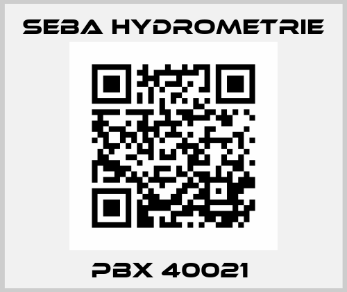 PBX 40021  Seba Hydrometrie