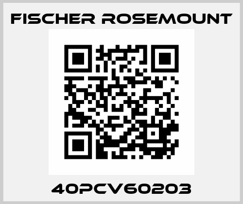 40PCV60203 Fisher Rosemount