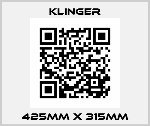 425MM X 315MM Klinger