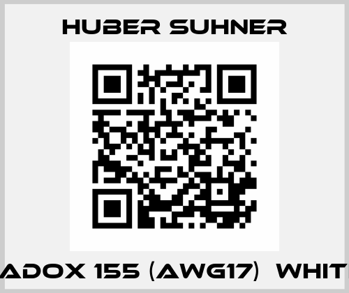 Radox 155 (AWG17)  white  Huber Suhner