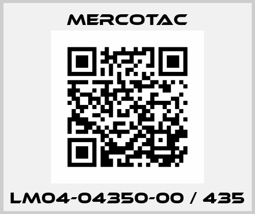 LM04-04350-00 / 435 Mercotac
