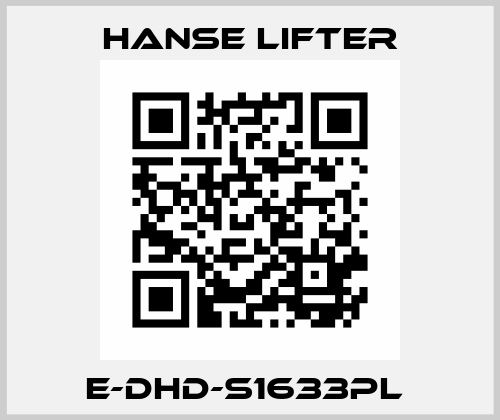 E-DHD-S1633PL  Hanse Lifter