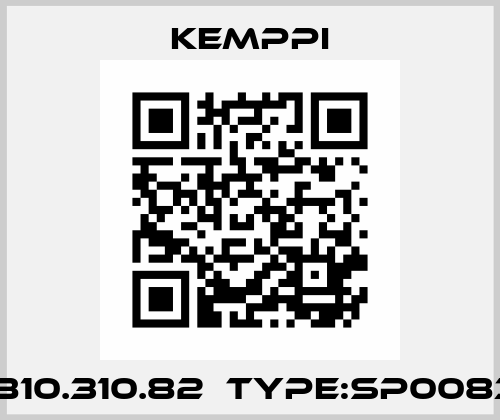 PN:810.310.82  Type:SP008305 Kemppi