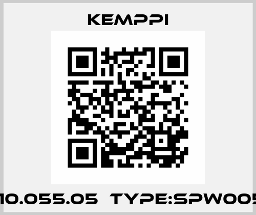 PN:810.055.05  Type:SPW005505 Kemppi
