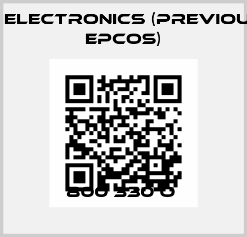 800 330 O  TDK Electronics (previously EPCOS)