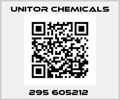 295 605212  Unitor Chemicals