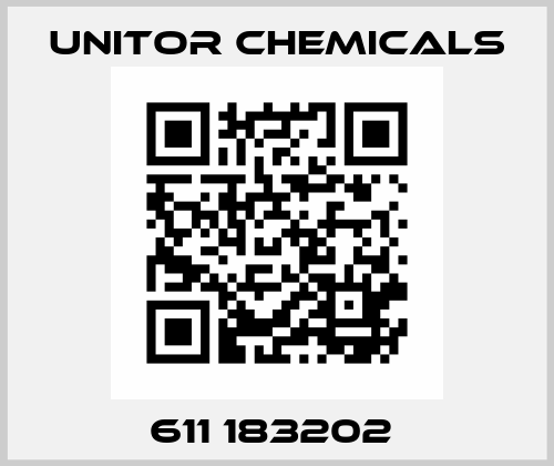 611 183202  Unitor Chemicals