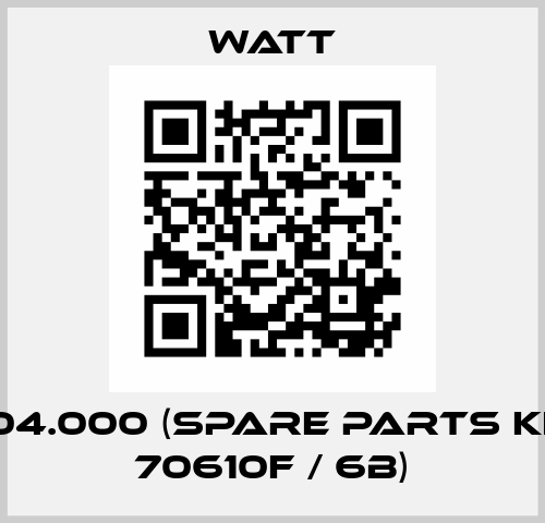 014.0104.000 (Spare parts kit for 70610F / 6B) Watt