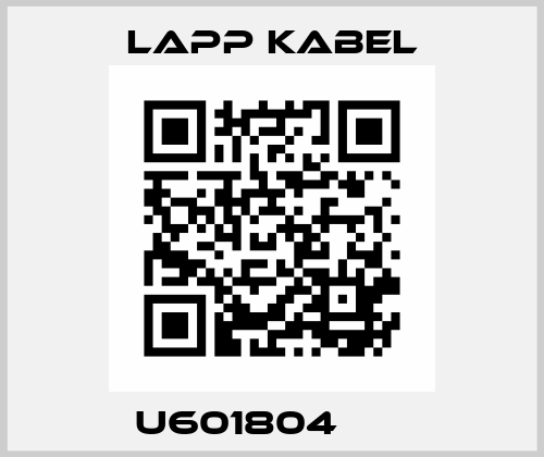 U601804       Lapp Kabel