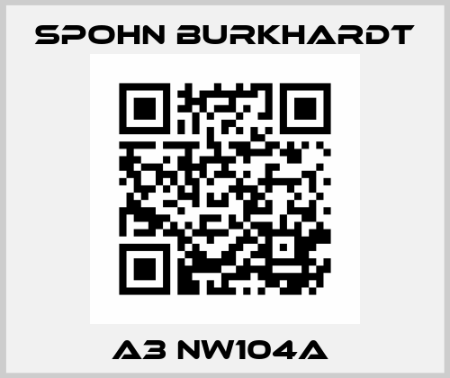 A3 NW104A  Spohn Burkhardt
