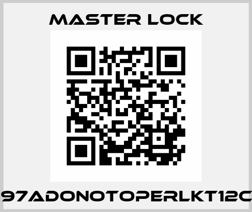 497ADONOTOPERLKT12CT Master Lock