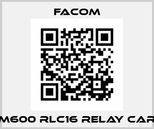 VM600 RLC16 Relay Card Facom